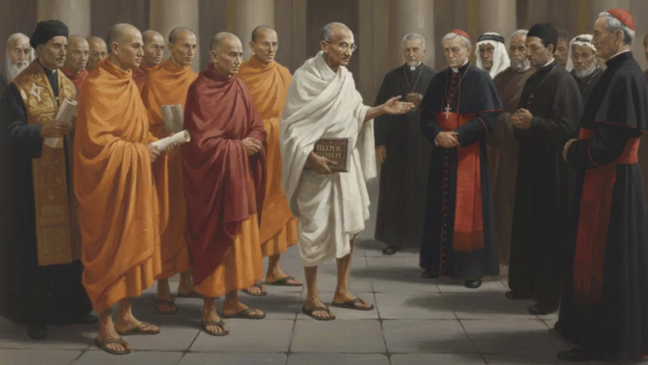 When Gandhi defended Buddhism against Christianity