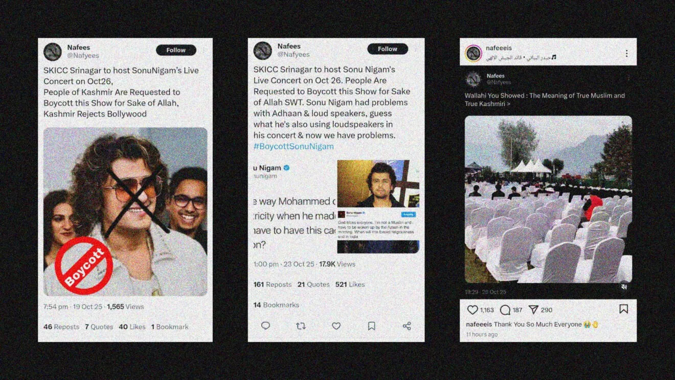 What the Kashmiri Muslims’ boycott of Sonu Nigam tells us